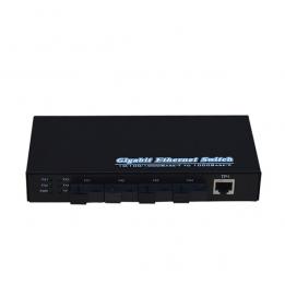 Fiber Optic 2P 10 Gigabit RJ45 Ethernet Switch